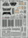 Detailset Messerschmitt BF109E-1 (Eduard - weekend)
