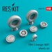 TBM3 Avenger Navy Wheel Set