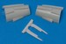 Apparat 15 for S35E Draken, Tail with Chaff Dispensers plus ECM Units