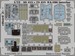 Detailset EA18G Growler interior Self Adhesive (Hasegawa)