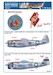P47D Thunderbolt ("Buzzin Cuzzin" 346FS 350FG, "Phyl Darlin" 510FS, 405FG)