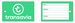 Bagagetag with TRANSAVIA on one side and writable backside, including metal wire