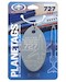 Keychain made of real aircraft skin: Boeing 727-222 United Air Lines N7262U grey