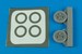 Vought A7A/B/E Corsair mainwheels & paintmask (Hobby Boss)
