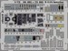 Detailset F14A Tomcat interior Self Adhesive (Hobby Boss)