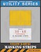 3.0-4.0 milimeter masking strips (24)