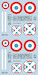 Vintage, three Classic fighter planes (Nie11, Spad S7, Albatros DIII (oef) )