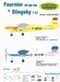 Fournier RF6B-100 and Slingsby T67 Blue canopy and decals (F-BPXV, G-BIOW) Only for Constanza kit