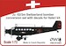 Junkers Ju52/3m Swiss bomber Conversion with Decals (Italeri)