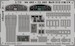 Detailset Bell UH1N/Bell212 Self Adhesive (Revell/Italeri)