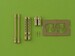 German aircraft machine gun MG 81and MG 81Z - turned barrels and etched sights (2pcs)