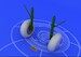 BF110E/F/G Main undercarriage wheels (Eduard)