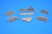 Folland Gnat T1 Control Surfaces (Airfix)