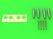 Hawker Typhoon MK1B Early type Cannons with uncovered Barrels (4x)