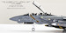 Grumman F14B Tomcat U.S.Navy, VF-103 Jolly Rogers, AA103, USS John F. Kennedy, Squadron 60th Anniversary 2003  CW001637 image 2