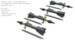 R27T/T1 / AA10 Alamo B Missiles (4x)