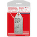 Keychain made of real aircraft skin: Boeing 737-300 Jet2 G-CELH