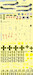 Lockheed TF104G/RF104G/F104G Starfigter (Luftwaffe JG71, JG74, AG51, AG52)