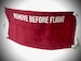Aviation Face Mask Remove Before Flight (red)