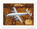Lockheed L-1049 Super Constellation Aircraft - Air France Vintage metal poster