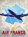 Air France, vers des ciels nouveaux metal poster