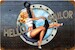 Hello Sailor Metal Sign - pin up