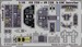 Detailset A10C Thunderbolt Interior -self adhesive (Italeri)