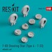 Lockheed F80/T33 Shooting Star Type 4 Wheel set