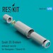 SAAB 35 Draken Exhaust Nozzle upgrade set (Hasegawa/Eduard)