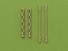 British Mk 2 Browning .303 caliber (7,7mm) withot flash mussle (2pc)