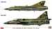 Saab J35F Draken and SH37 Viggen "F13 Wing"