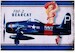 F8F Bearcat metal poster - pin up