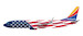 Boeing 737-800 Southwest Airlines N500WR "Freedom One"