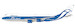 Boeing 747-8F Air Bridge Cargo "Pharma Title" VP-BBL With Stand