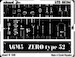 Detailset Mitsubishi A6M5 Zero (Academy)