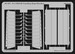 FW190A/D Flaps - wooden (Tamiya)