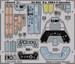 Detailset Focke Wulf FW190A-5 Interior Self adhesive (Hasegawa)