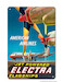 American Airlines - Jet Powered Electra Flagships - Lockheed L-188s Vintage metal poster