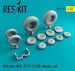 Mikoyan MiG29UB (9-12) Fulcrum B Wheels set