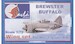 Brewster F2A Buffalo wing set, Control Surfaces and armament