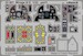 Detailset Mirage IIIE Interior (Italeri)