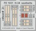 Detailset Sikorsky H34 Chocktaw Seatbelts (Gallery/Trumpeter)