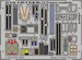 Detailset Vought F8E/J Crusader Aeronavale Martin Baker MK7A Seatbelts (Trumpeter)