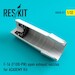 F-16 (F100-PW) open exhaust nozzle (Academy)