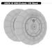 BF109G Wheels (Late) (Eduard)
