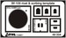 Messerschmitt BF109 rivet and scribing template