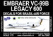 Embraer VC99B Legacy 600 (Brasil AF)