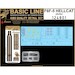 Grumman F6F Hellcat Seatbelts Seatbelts and stencils (Airfix)