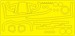 North American P51D/K Miustang Airbrush Masks - BASIC - (Airfix)