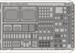 Detailset Consolidated B24J Liberator surface panels (Monogram)